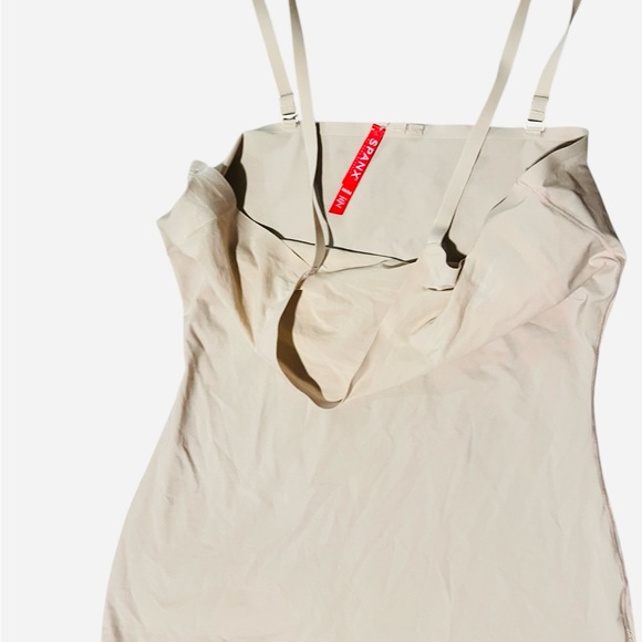 Spanx Cream Spaghetti Strap Tank Top - Picture 2 of 2
